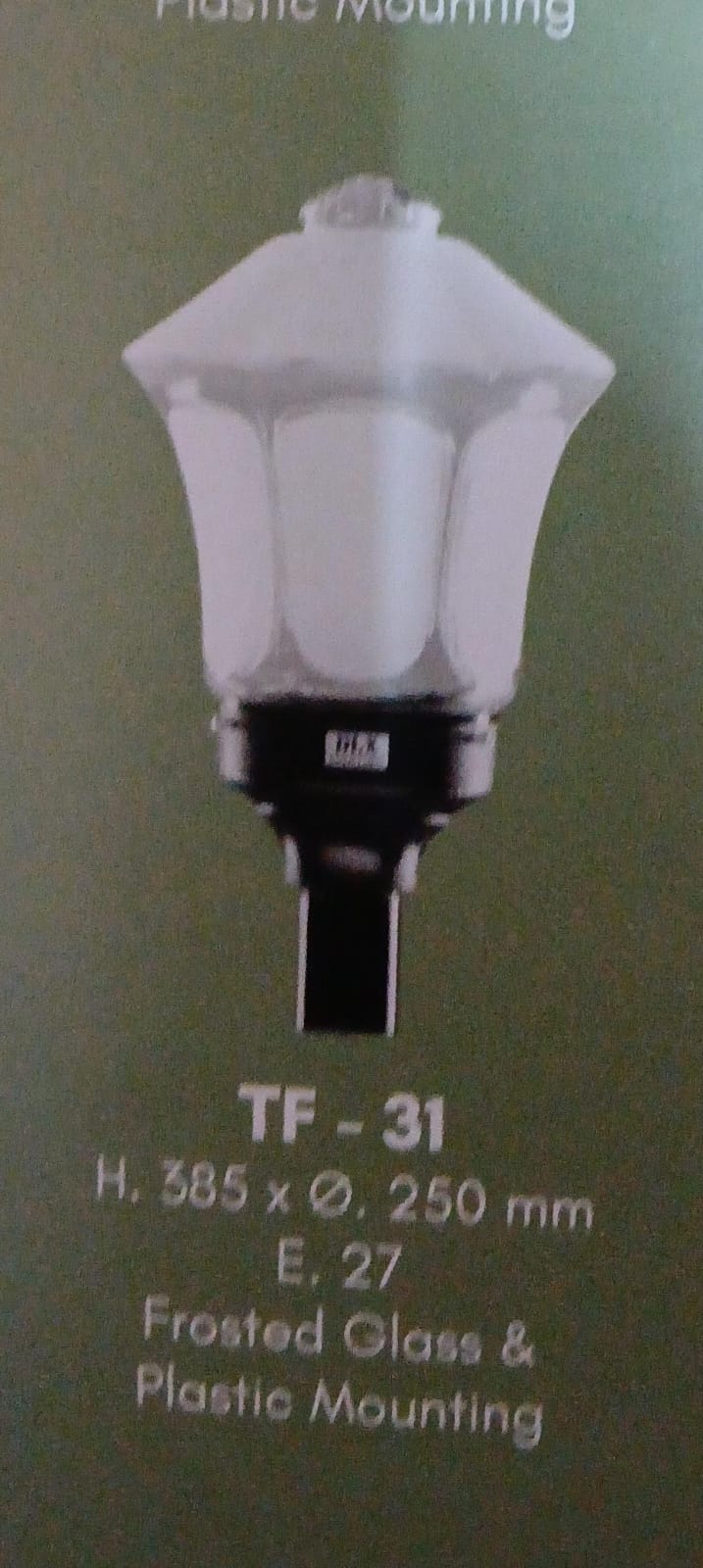 DLX Garden Lamp TF - 31